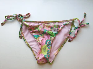 Wildfox Swim Psychedelic Paisley Reve Brazilian Bikini Bottoms Small, new no tag - Picture 1 of 8