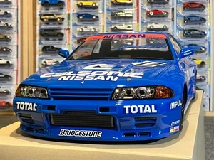 NISSAN SKYLINE GT-R RC Car Body Shell Only 1:10 Blue Painted TAMIYA - Picture 1 of 9