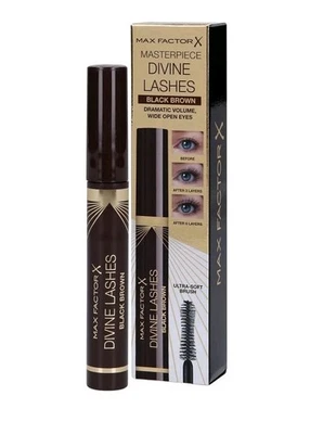 MAX FACTOR Divine Lashes Mascara Dramatic Volume Masterpiece  -  BLACK BROWN  - Image 1 of 4