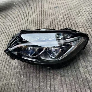 Mercedes Benz Left LED EU Headlight W205 C250 C300 C350 C63 AMG 2013-2019 - Foto 1 di 4