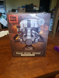 Power Armor Style Helmet Building Block Set – 1088PCS – Post-Apocalyptic *NEW* - Picture 1 of 8