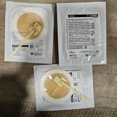 Lot of 3 Hollister 9781 Horizontal Drain Tube Attachment Device  EXP  2029 - Image 1 of 3