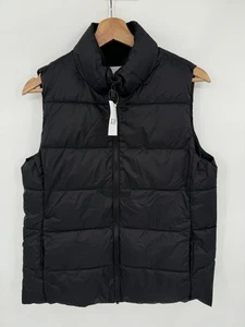 NEW GAP Vest Mens Small Black ColdControl Quilted Puffer Water Resistant - Picture 1 of 6