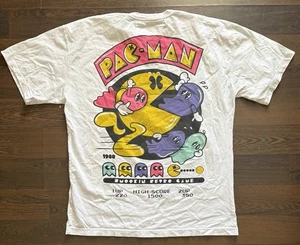 Rare Vintage Smookin PAC ManMen’s Shirt Size L White - Picture 1 of 9