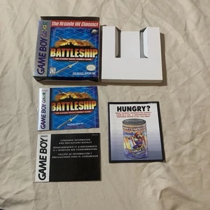 Battleship (Nintendo Game Boy Color, 1999) scatola, manuale, inserti *NO GIOCO - Foto 1 di 7
