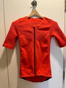 Spatzwear Etuikleid Jersey, Gr. M/L, High-Vis rot - Bild 1 von 3