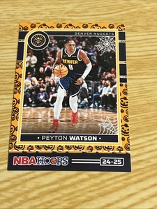 2025 Haunted Hoops zucca arancione #89 Peyton Watson - Foto 1 di 2