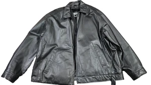 Herren Winco USA New York Lederjacke Größe 4x - Bild 1 von 6