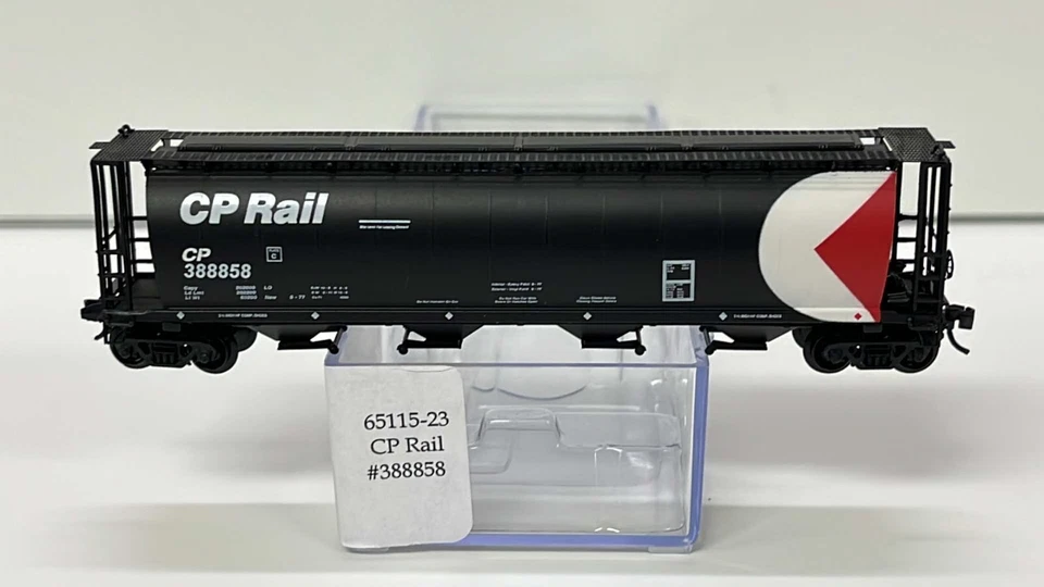 Intermountain N 65115-23 CP Rail multi mark Cylindrical covered hopper #388858 - Image 1 of 1