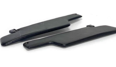 Sunvisor Sun Visors set with bracket for Porsche 914 1969-1976 BLACK LHD - Image 1 of 4