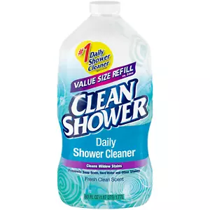 Daily Shower Cleaner Refill, Fresh Clean Scent 60 Fl Oz - Picture 1 of 12