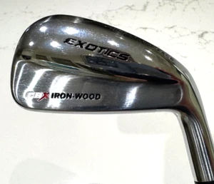 Tour Edge Exotics Iron-Wood Driving Iron 19 * HZRDUS Stiff 3 RH Forged Cup-Face - Picture 1 of 5