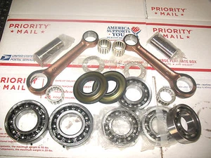 NEW Skidoo 670 Crankshaft rebuild kit Crank Shaft repair Rotax twin cylinder MXZ - Picture 1 of 5