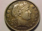 1892 25C Barber Quarter High Au Lustrous Beautiful Original Coin