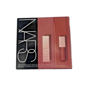 NIB NARS Mini Afterglow Liquid Blush & Lip Shine Duo Dolce Vita & Aragon Set - Picture 1 of 3