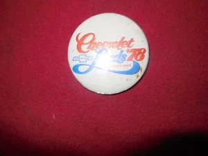 Vintage Chevrolet Leads `78 Leader Leads Salesman`s Pin Back Button Blazer Z28 - Bild 1 von 2