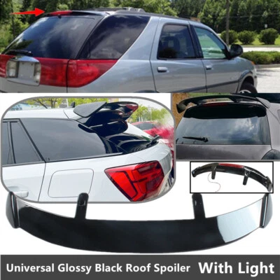 Universal For Buick Rendezvous Rear Window Roof Spoiler Modified Wing W/Light Foto 1 de 4