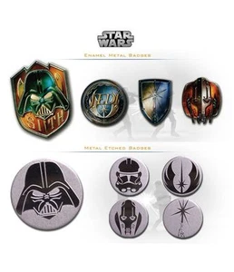 Insignia de metal de Star Wars pin insignias - elige tu insignia - Imagen 1 de 6