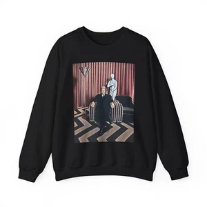 David Lynch Graphic Print Long Sleeve Unisex Heavy Blend™ Crewneck Sweatshirt - Picture 1 of 45