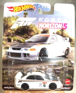2022 Hot Wheels Premium Forza Horizon 5 MITSUBISHI LANCER EVOLUTION VI White wRR - Picture 1 of 6