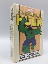 The Incredible Hulk ‘Comic' • Playing Cards • Marvel • New & Sealed