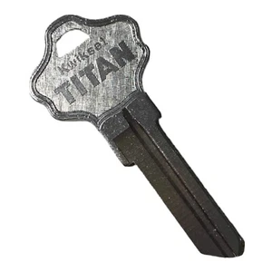 Kwikset Titan Original OEM KW10 A1176ST kleiner Kopf 6 geschnitten Schlüssel Rohling - Bild 1 von 5