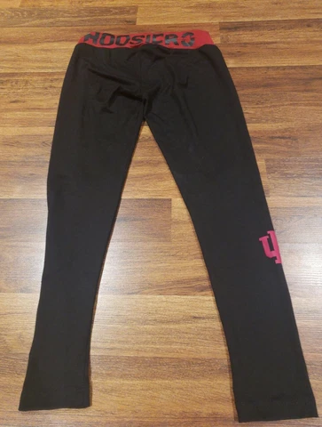 Indiana University IU Hoosiers Colosseum Athletics Pants Leggings Womens Small Cover