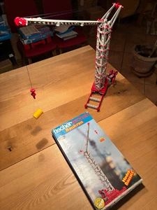 Fischertechnik Baukran 30416 OVP 313 Teile vollständig Höhe 52 cm Kranarm 55 cm - Bild 1 von 11