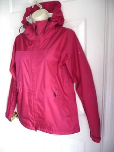 EMS Eastern Mountain Sports Damen Jacke Regenmantel Fuchsia Kapuze Schirmmütze Gr. SM - Bild 1 von 5