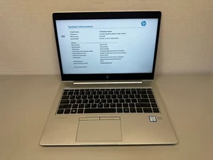 HP EliteBook 840 G6 i5-8365U 1.60GHz 8GB RAM 256GB NVMe 14 in 1920 x 1080 - Picture 1 of 22