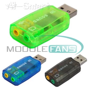 4188 Compact USB 2.0 to 3D AUDIO SOUND CARD ADAPTER VIRTUAL 5.1 CH Sound Track - Picture 1 of 7