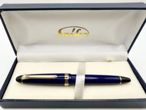 SAILOR 1911 PROFIT STANDARD BLAU FÜLLFEDERHALTER H-F 14K NEU IN BOX - Bild 1 von 10