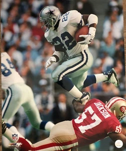 2007 Emmitt Smith - Dallas Cowboys 16 x 20" Glossy Color Photo/Poster - Picture 1 of 2