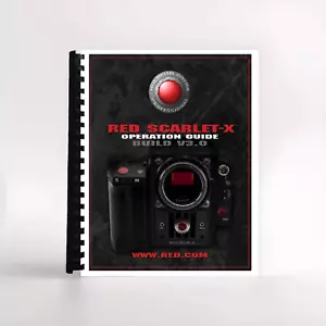 RED Scarlet-X Operation guide Manual - Picture 1 of 1