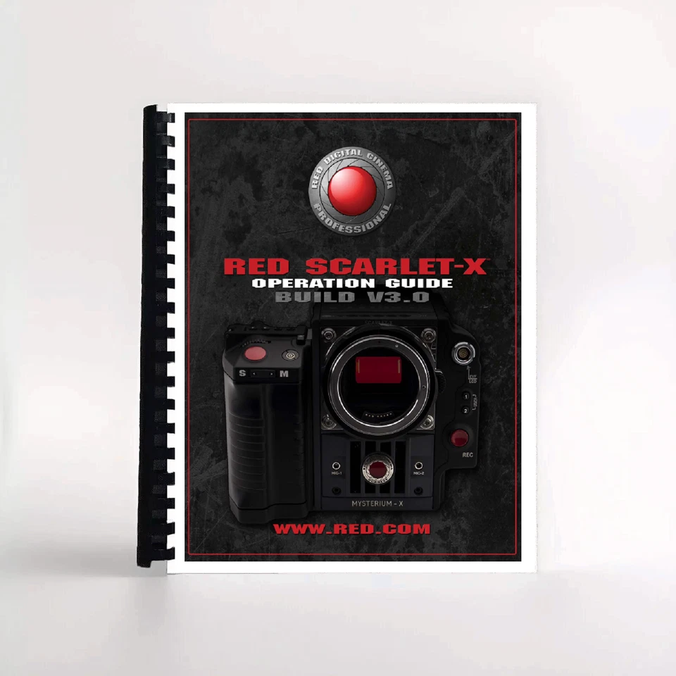RED Scarlet-X Operation guide Manual - Image 1 of 1