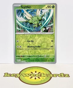 2024 Scyther 001/162 Sv05: Temporal Forces - REVERSE HOLO - NEAR MINT - 🥝 - Picture 1 of 2