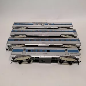 HO Athearn Corrugated B&O RPO, Coach, & Some 4 Car Set - Picture 1 of 5