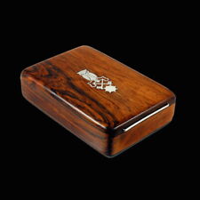 Frantz Hingelberg. Rio Rosewood Box with Inlaid Sterling Silver - 1960s