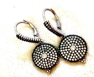 BRINCOS FREIDA ROTHMAN PRATA ESTERLINA DISCO PAVÊ ALAVANCA TRASEIRA (M4127-23) - Imagem 1 de 4