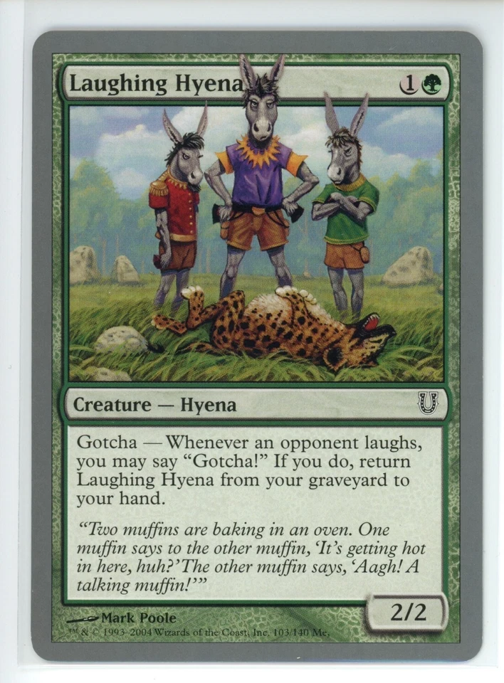LAUGHING HYENA Unhinged #103 UNH(LP)(MTG) - Image 1 of 1