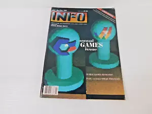 1987 INFO Magazine Issue #17 Annual Games Issue Computers, Commodore - Bild 1 von 2