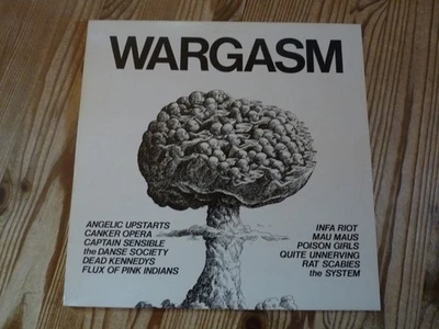 Various – Wargasm - UK Punk Sampler inkl.Poster  - Pax Records 1982 - - Bild 1 von 4