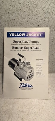 Chaqueta Ritchie Amarilla SuperEvac Bomba Manual e Información de Garantía Foto 1 de 4