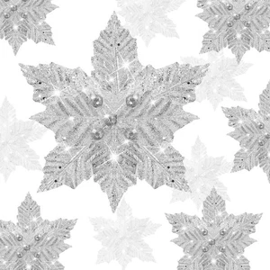  Weihnachtsstern Weihnachtsschmuck für Baum Kunstblumen Dekoration - Bild 1 von 12
