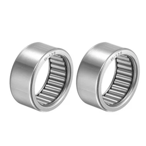 B138 Needle Roller Bearings 13/16"x1-1/16"x1/2" Open Full Complement 2pcs - Foto 1 di 6