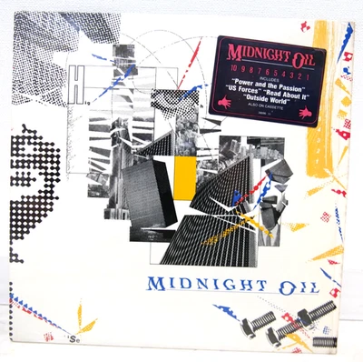 MIDNIGHT OIL / 10 9 8 7 6 5 4 3 2 1 US PRESSING LP W/INNER, SHRINK, HYPE STICKER - Image 1 of 4