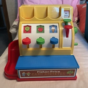 Mattel 2015 Fisher Price Cash Register Kid Baby Toy - Picture 1 of 10