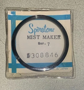 Vintage Looks New Spiratone Series 7 Mist Maker Filter Made in Japan Retro - Picture 1 of 9