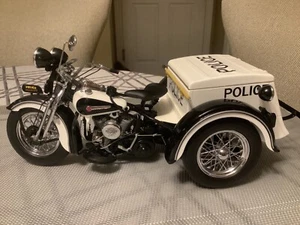 FRANKLIN COMO NUEVO 1947 HARLEY DAVIDSON MOTOCICLETA POLICÍA SERVI-CAR - Imagen 1 de 11