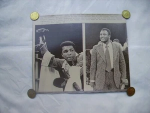 Muhammad Ali and Joe Frazier During Ali vs. Patterson Bout 9/21/1972 Photo - Picture 1 of 2